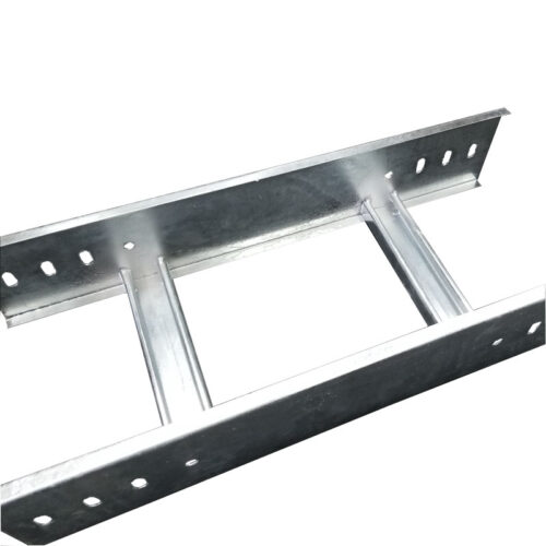 HDG-hot-dip-galvanized-ladder-cable-tray-system